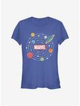 Marvel Solar System Girls T-Shirt, ROYAL, hi-res