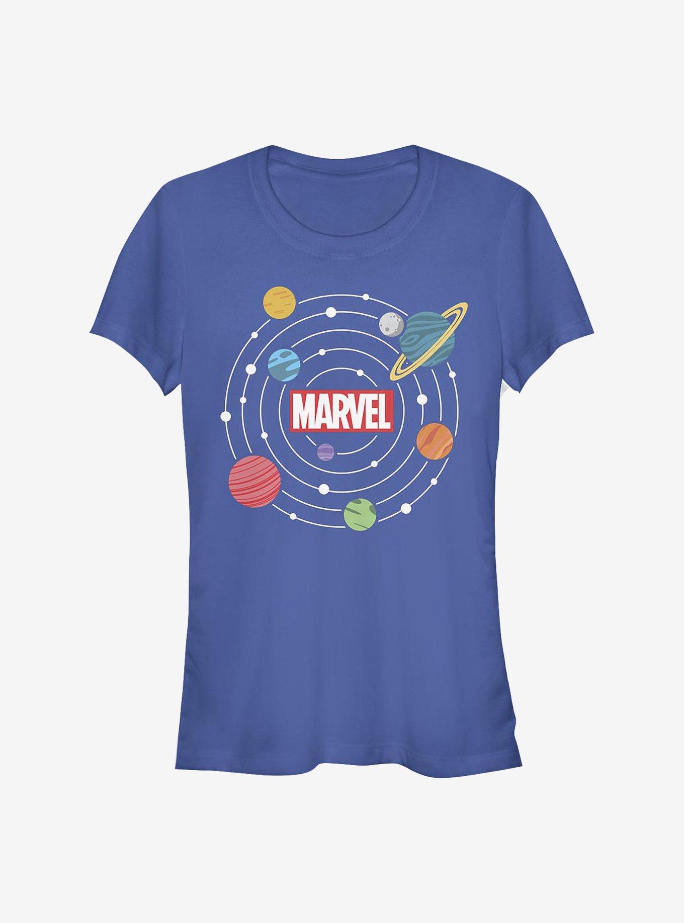 Marvel Solar System Girls T-Shirt, ROYAL, hi-res