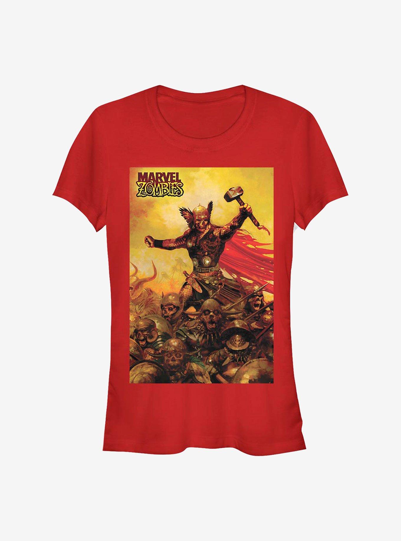 Marvel Zombies God Of Girls T-Shirt