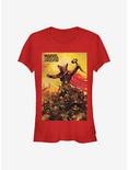 Marvel Zombies God Of Zombies Girls T-Shirt, RED, hi-res