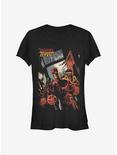 Marvel Zombies Halloween Devil Girls T-Shirt, BLACK, hi-res