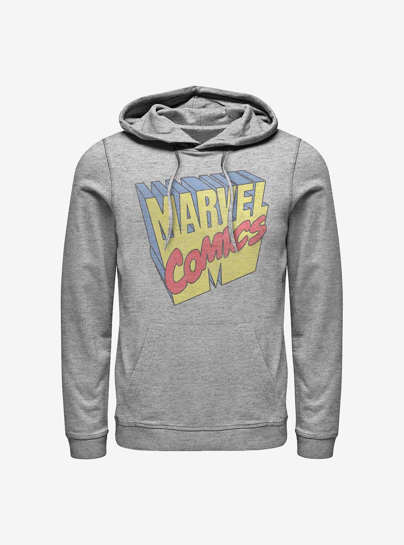 Marvel Comics 3D Logo Hoodie, , hi-res