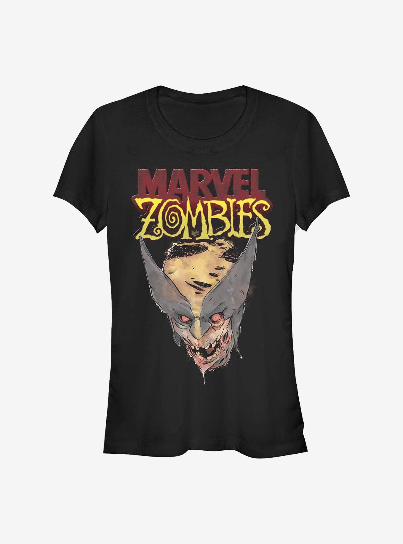 Marvel Zombies Head Of Wolverine Girls T-Shirt, , hi-res