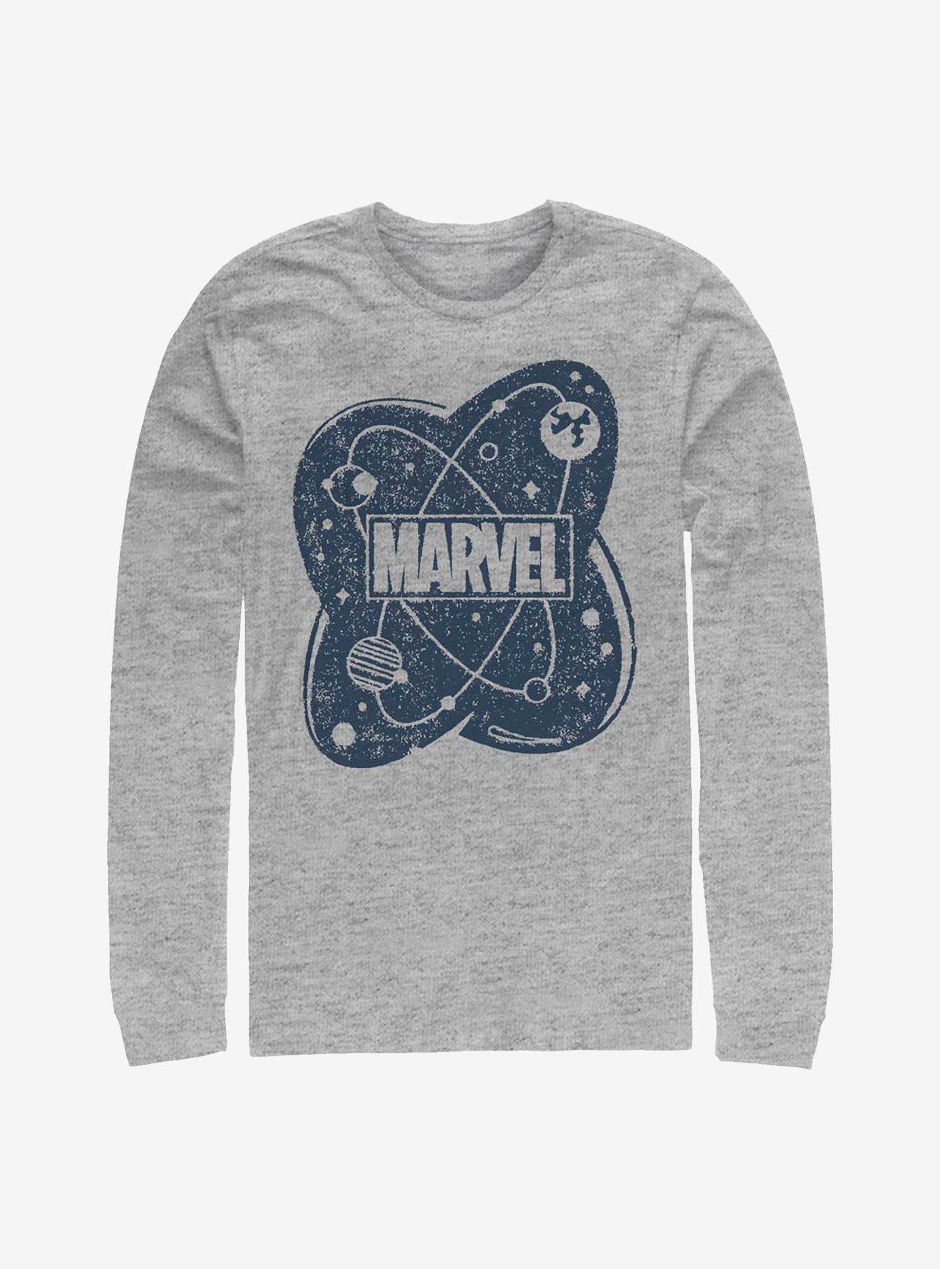 Marvel Atom Logo Long-Sleeve T-Shirt