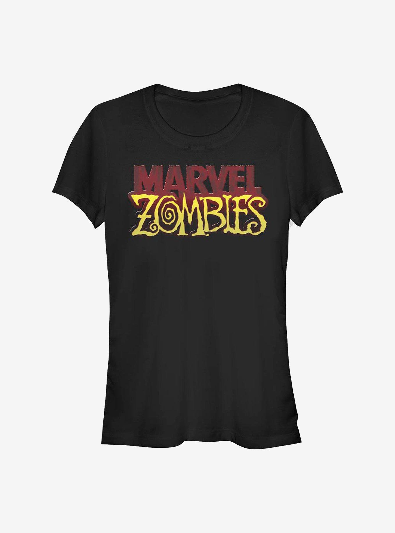 Marvel Zombies Logo Girls T-Shirt
