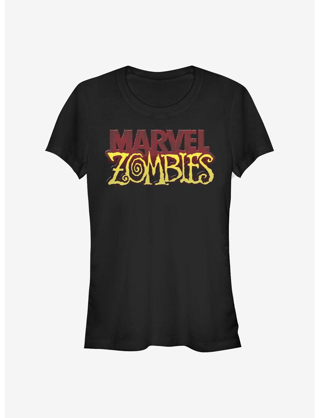 Marvel Zombies Marvel Zombies Logo Girls T-Shirt, BLACK, hi-res