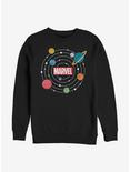 Marvel Solar System Sweatshirt, BLACK, hi-res
