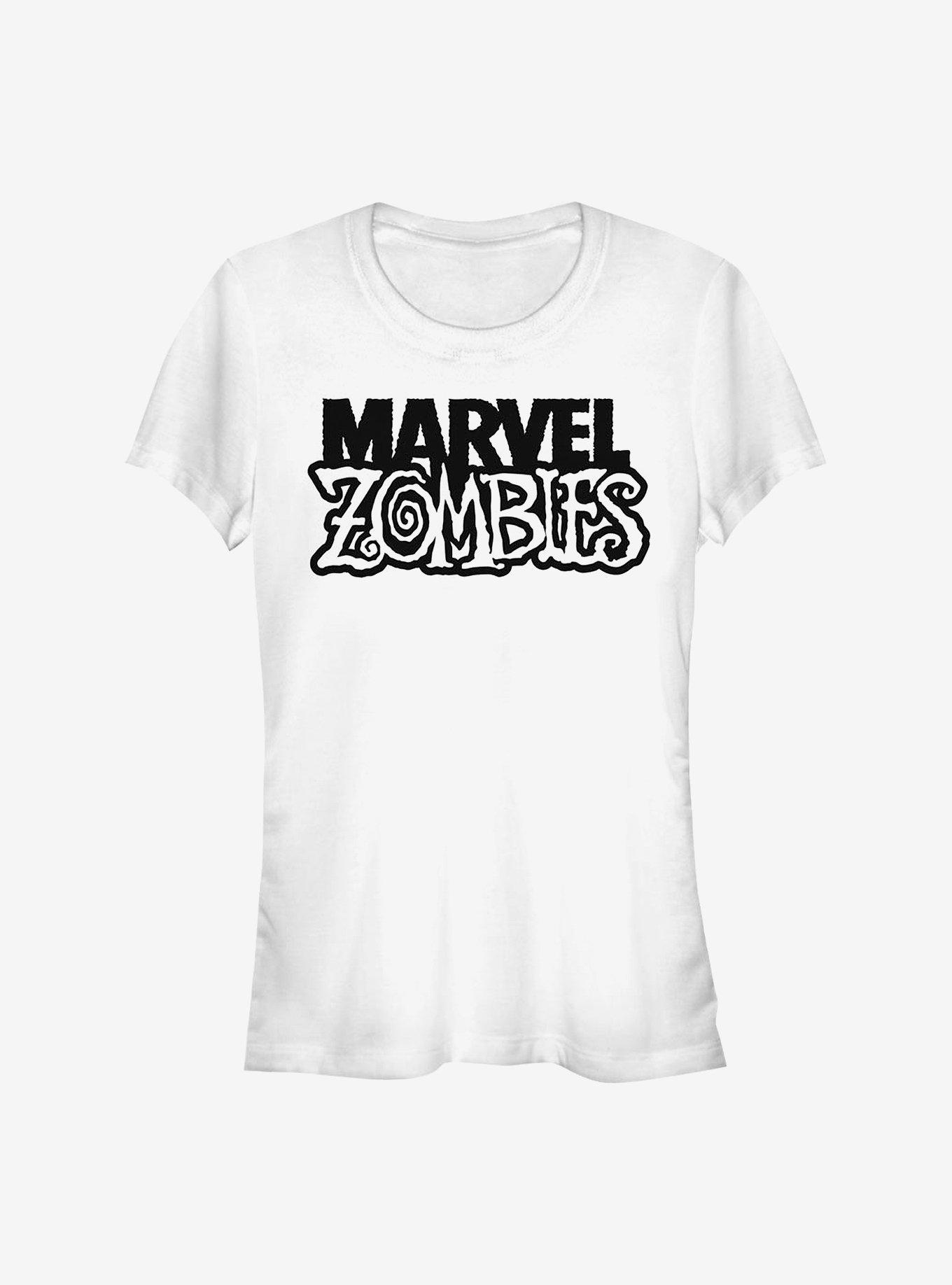 Marvel Zombies Zombies Of Marvel Logo Girls T-Shirt, , hi-res