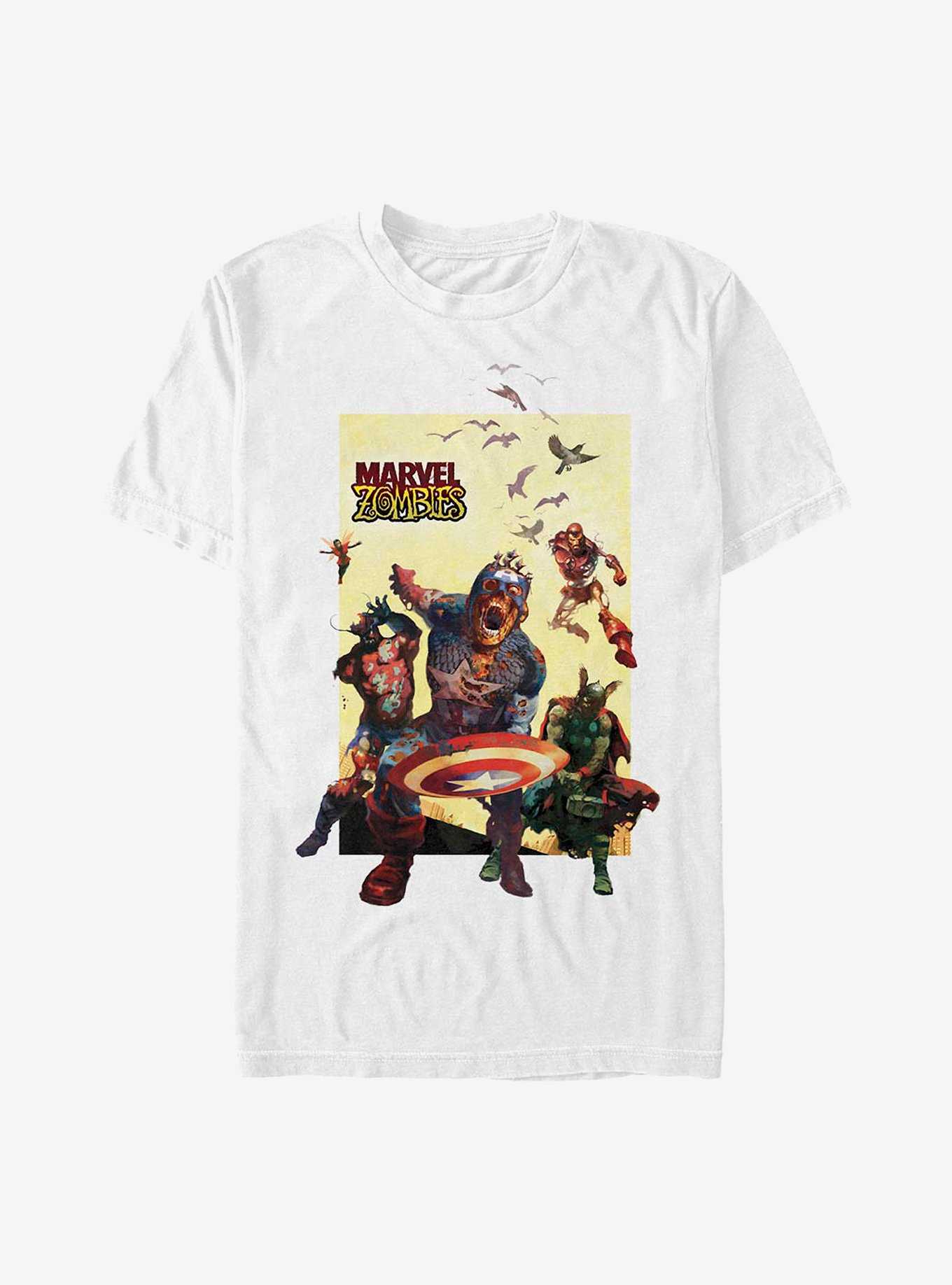 Marvel Zombies Action Panel T-Shirt, , hi-res