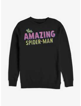 Marvel Spider-Man Amazing Retro Logo Sweatshirt, , hi-res