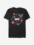 Marvel Solar System T-Shirt, BLACK, hi-res