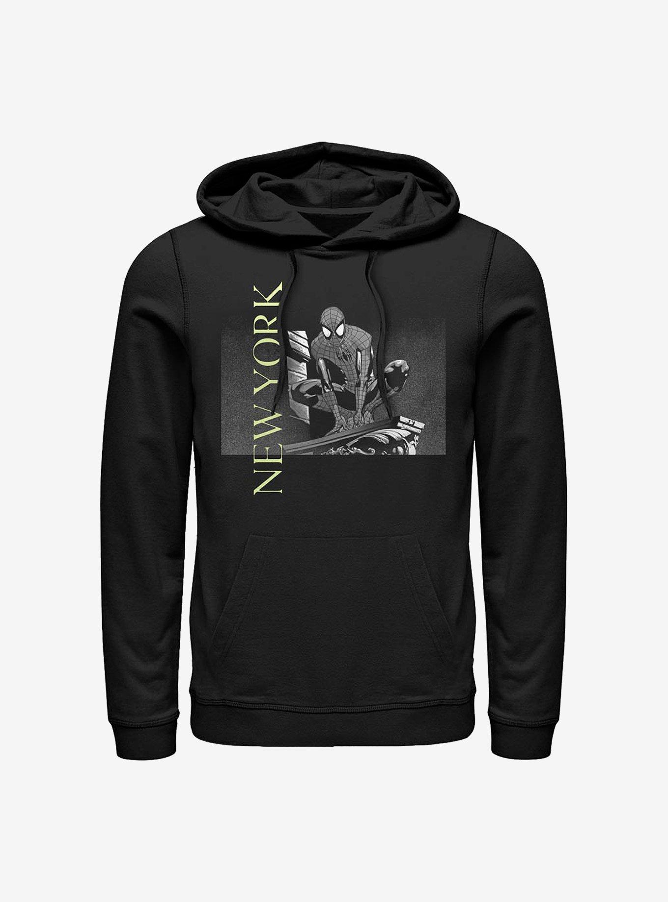 Marvel Spider-Man Spidey New York Hoodie, BLACK, hi-res