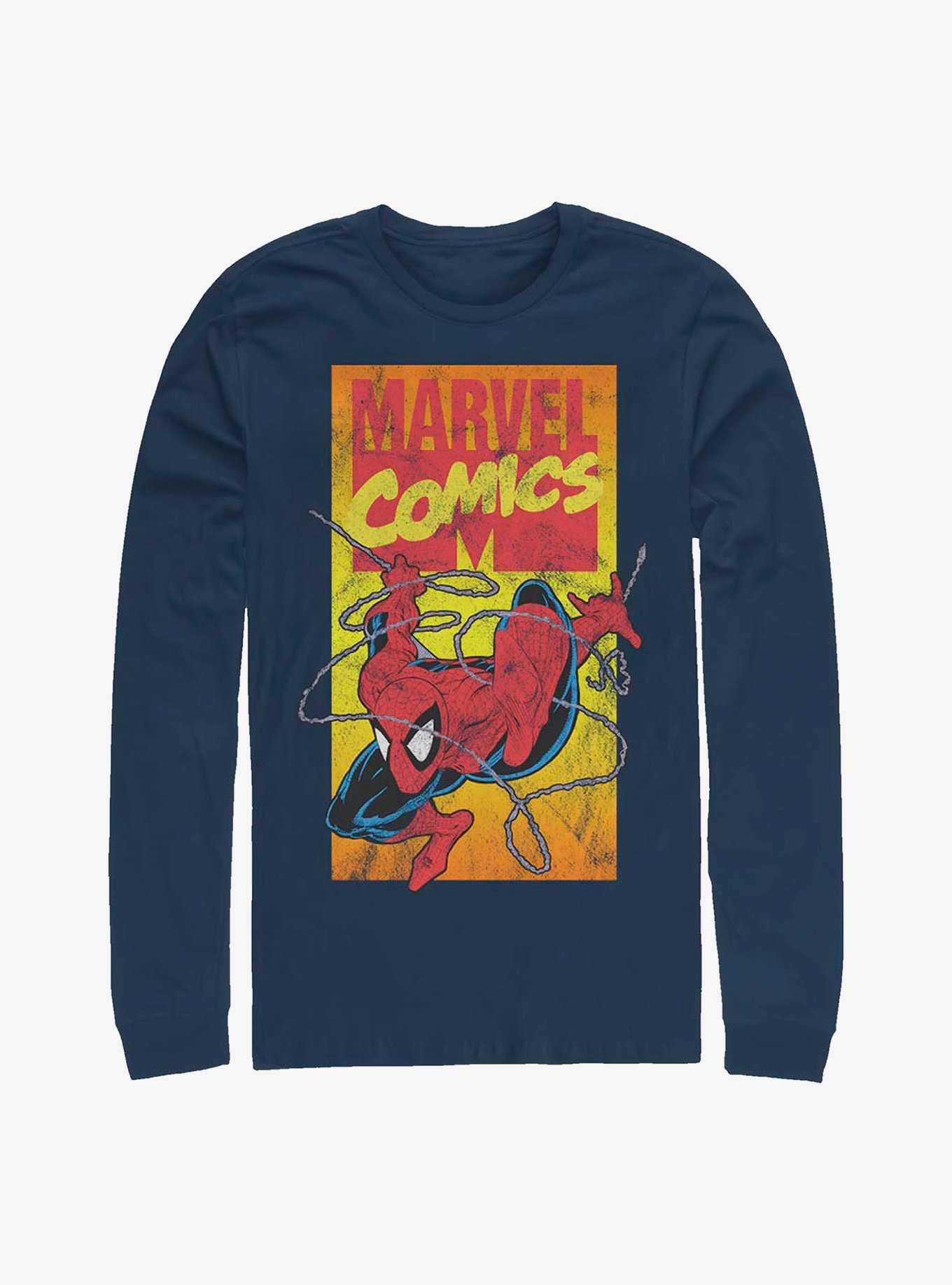 Marvel Spider-Man 90'S Spidey Long-Sleeve T-Shirt, , hi-res