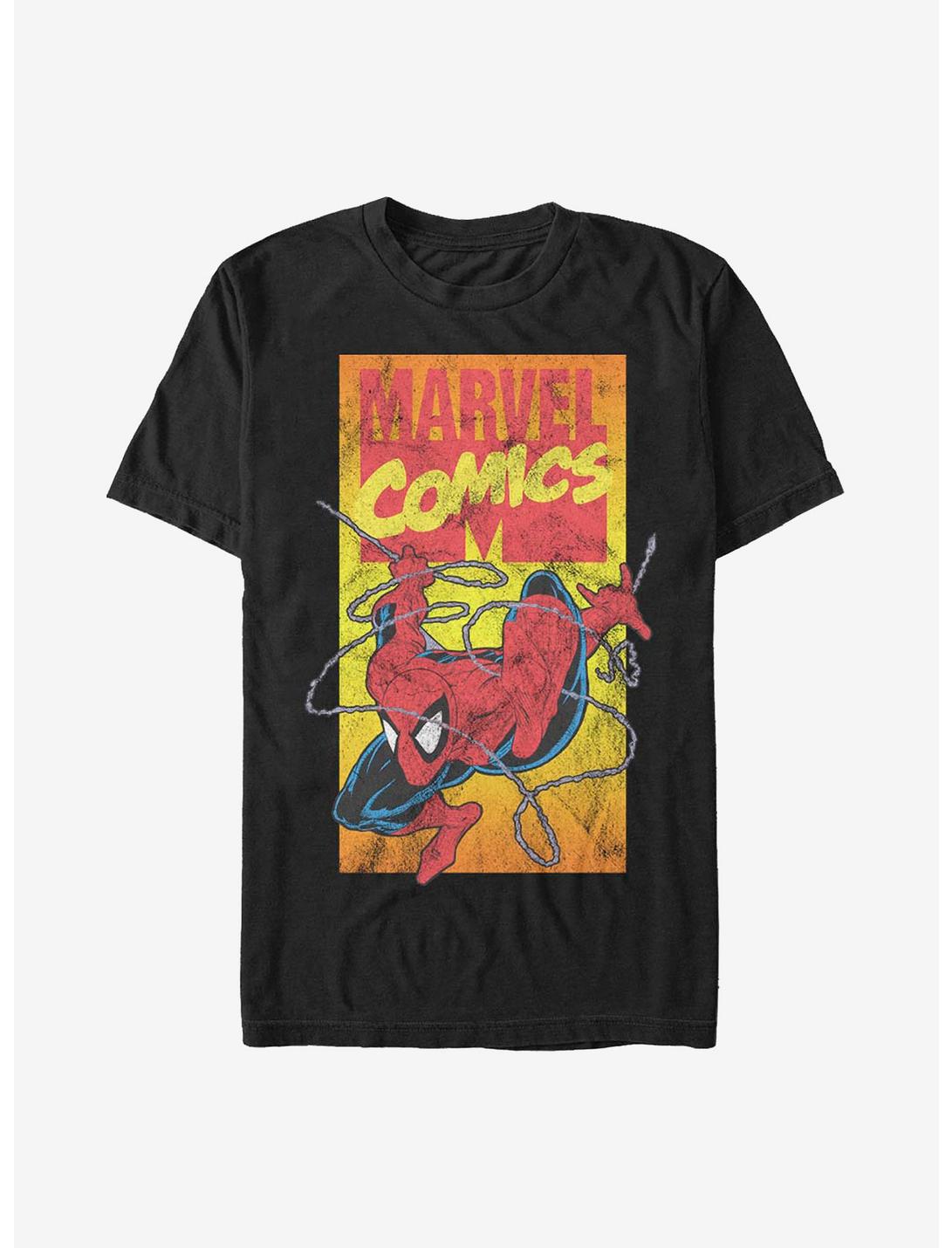 Marvel Spider-Man 90'S Spidey T-Shirt, BLACK, hi-res