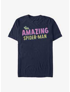 Marvel Spider-Man Amazing Retro Logo T-Shirt, , hi-res