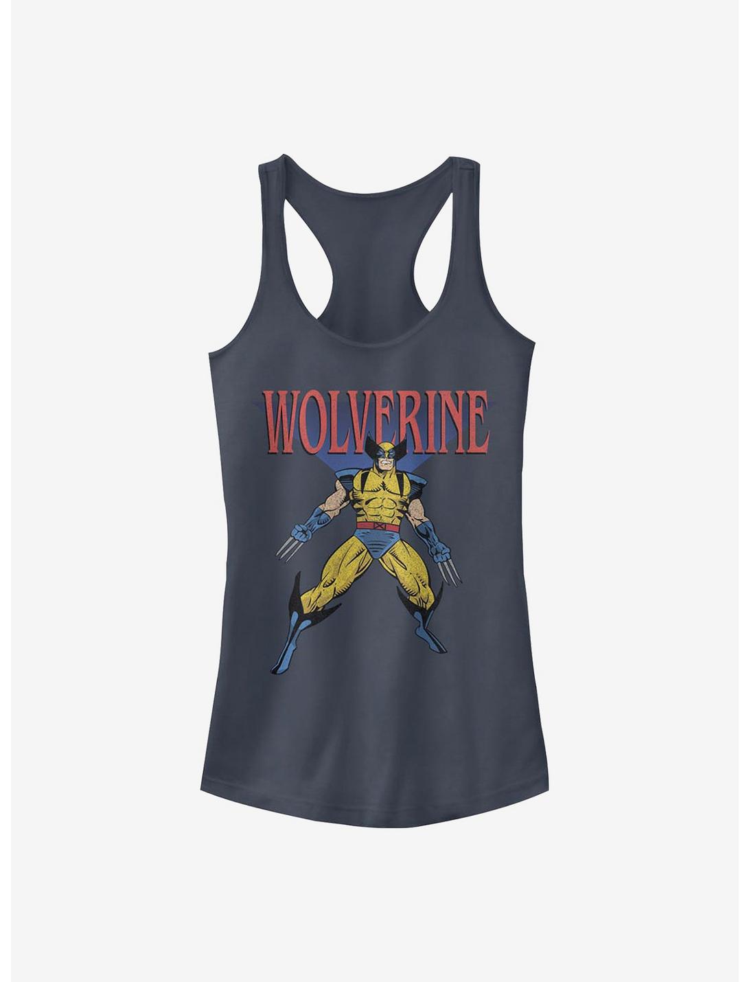 Marvel Wolverine Wolverine 90's Girls Tank, INDIGO, hi-res