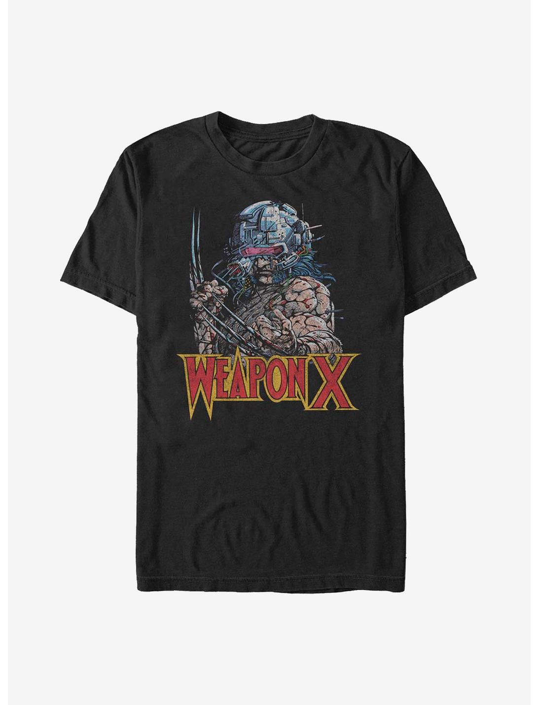 Marvel Wolverine Weapon X T-Shirt, BLACK, hi-res