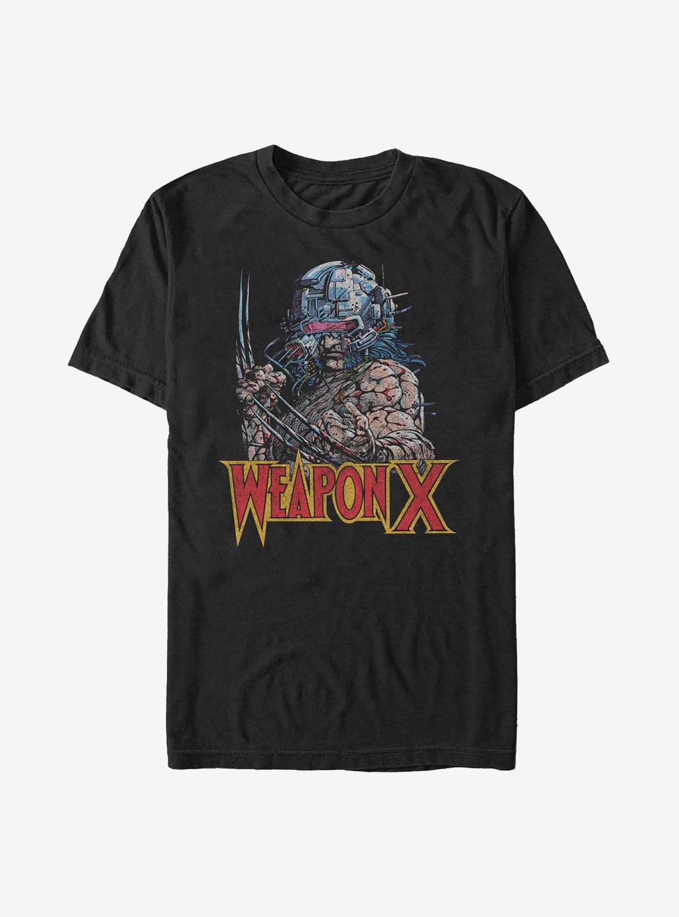 Marvel Wolverine Weapon X T-Shirt, BLACK, hi-res