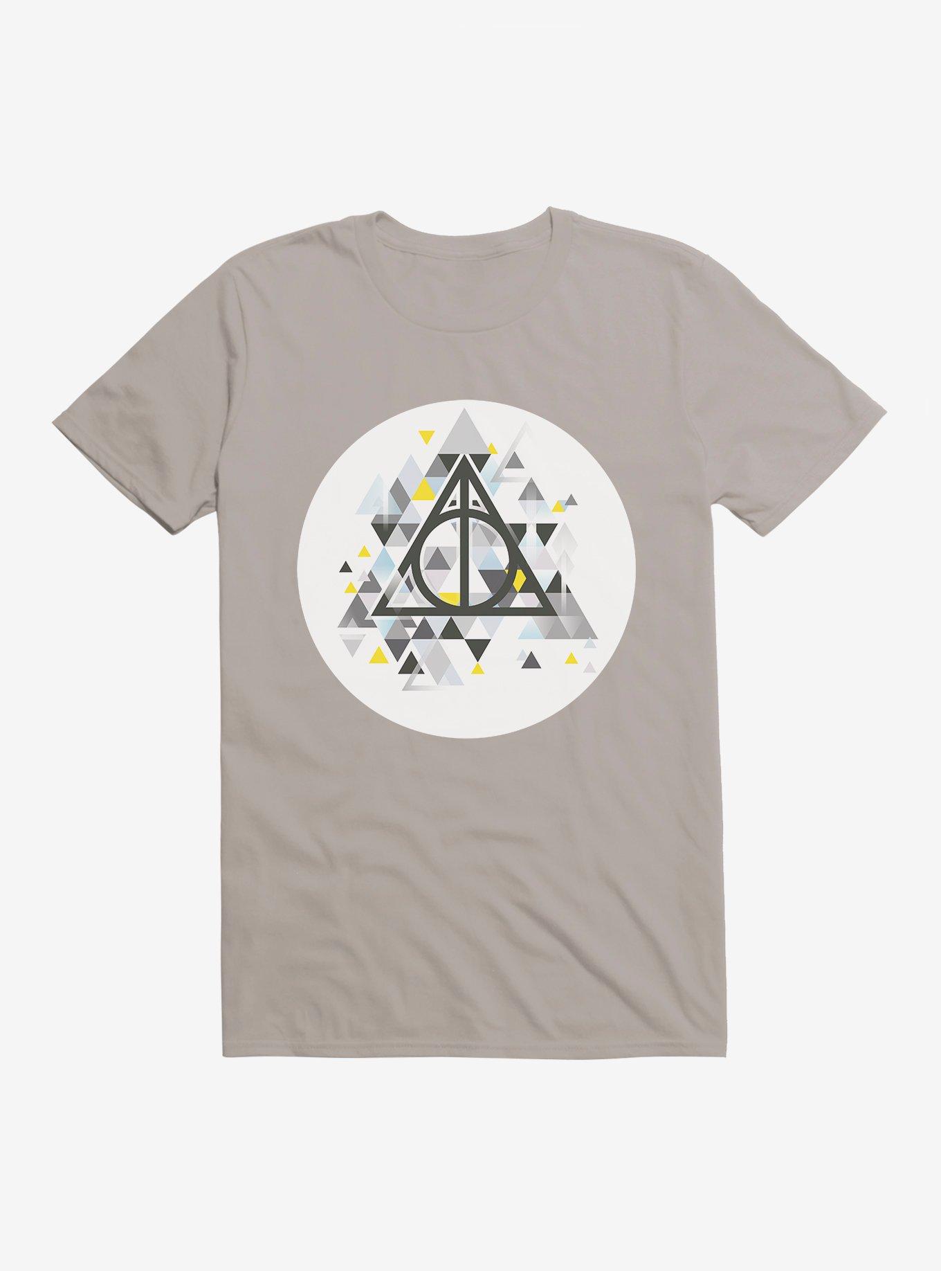 Harry Potter Deathly Hallows T-Shirt, LIGHT GREY, hi-res