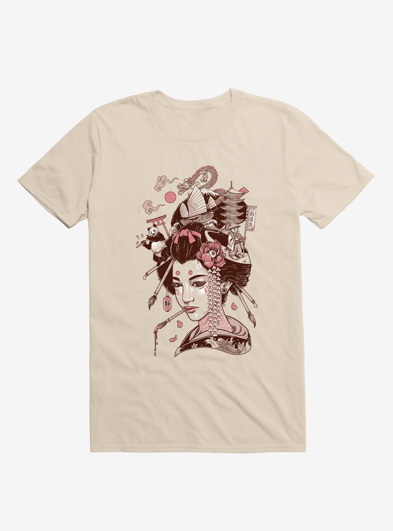 Dragon On Mount Fuji T-Shirt, BLACK, hi-res