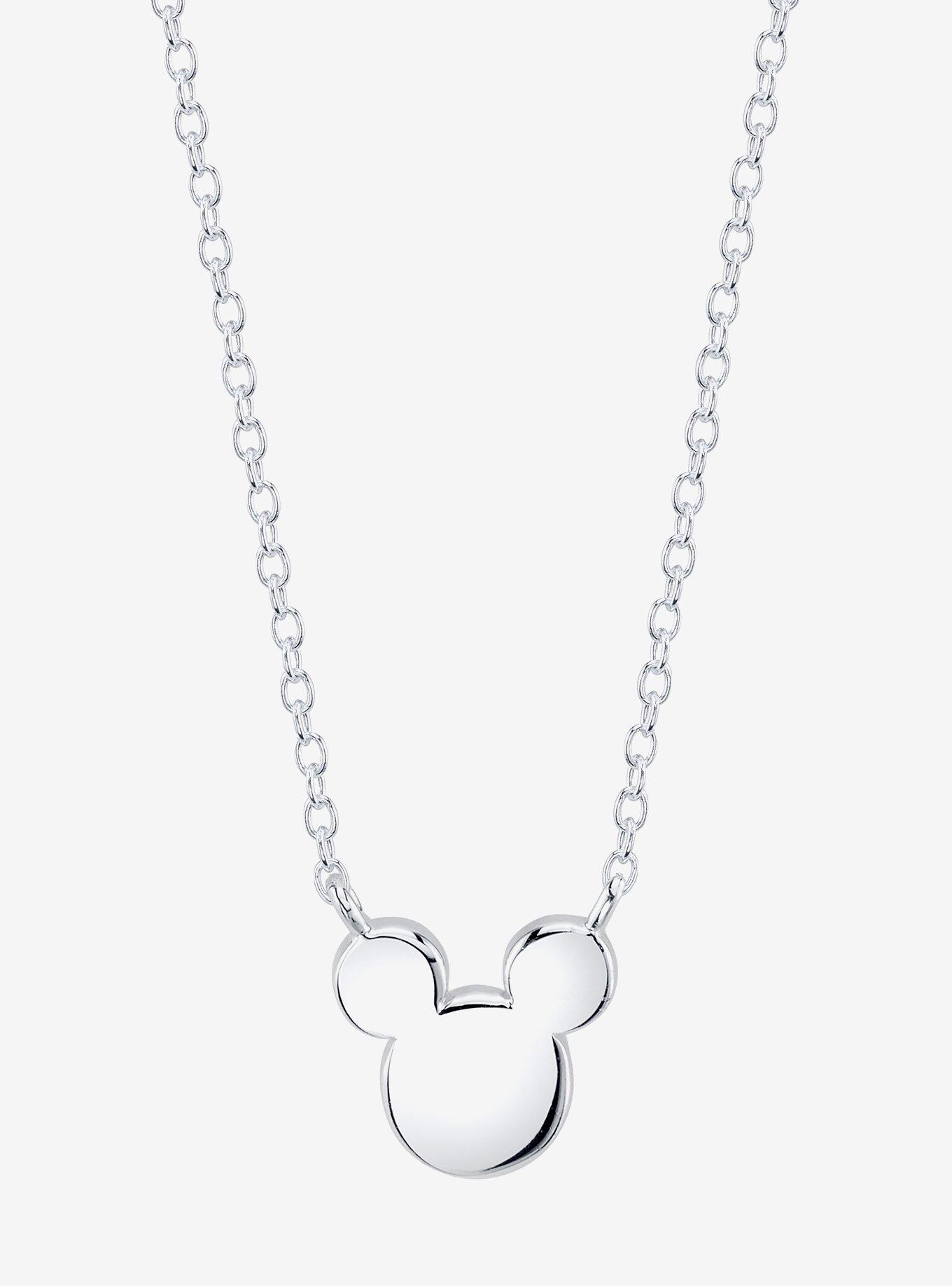Disney Mickey Mouse Icon Necklace, , hi-res