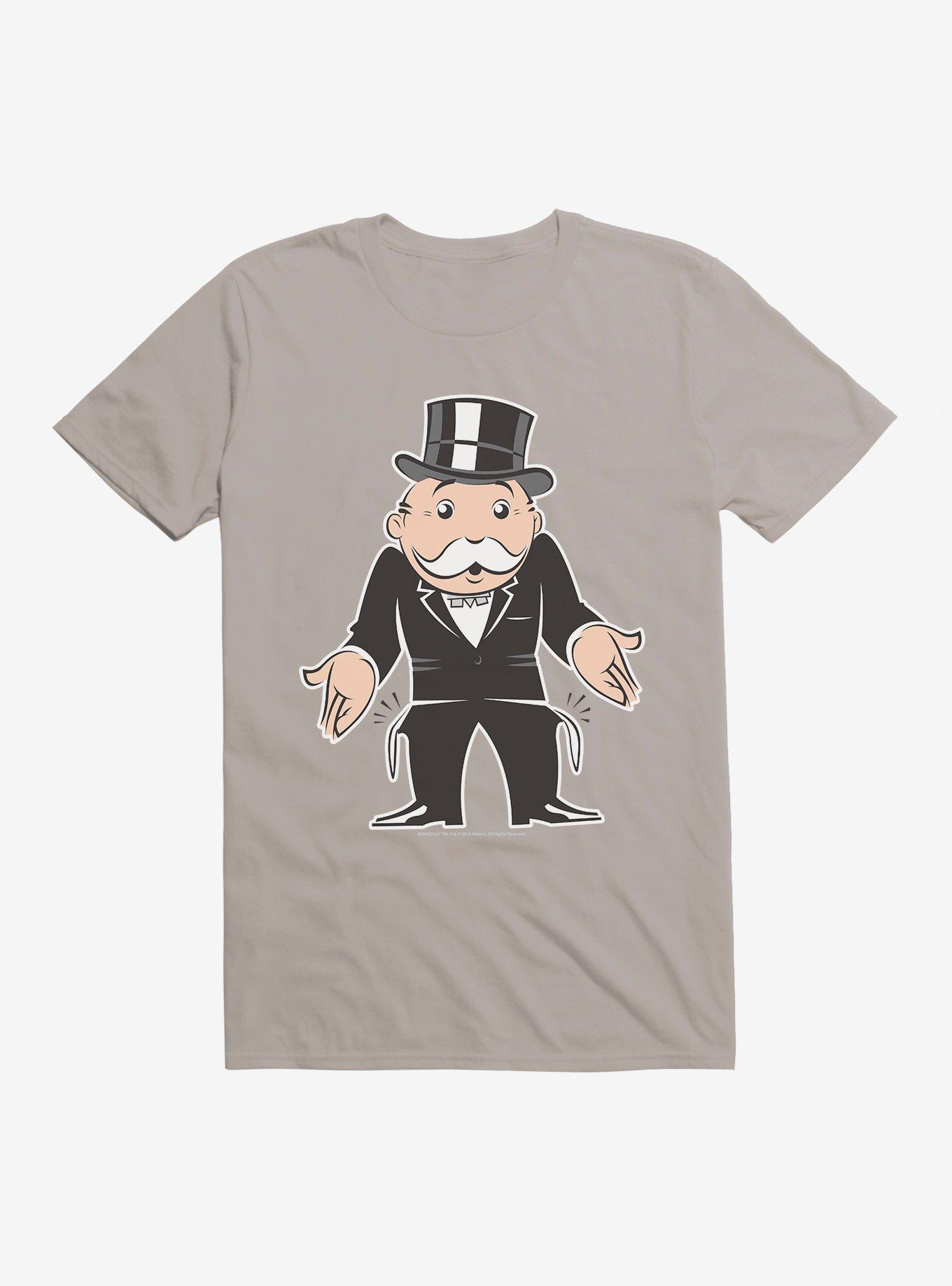 Monopoly Mr. Monopoly Empty Pockets TShirt BoxLunch