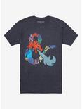 Dungeons & Dragons Logo T-Shirt, HEATHER GREY, hi-res