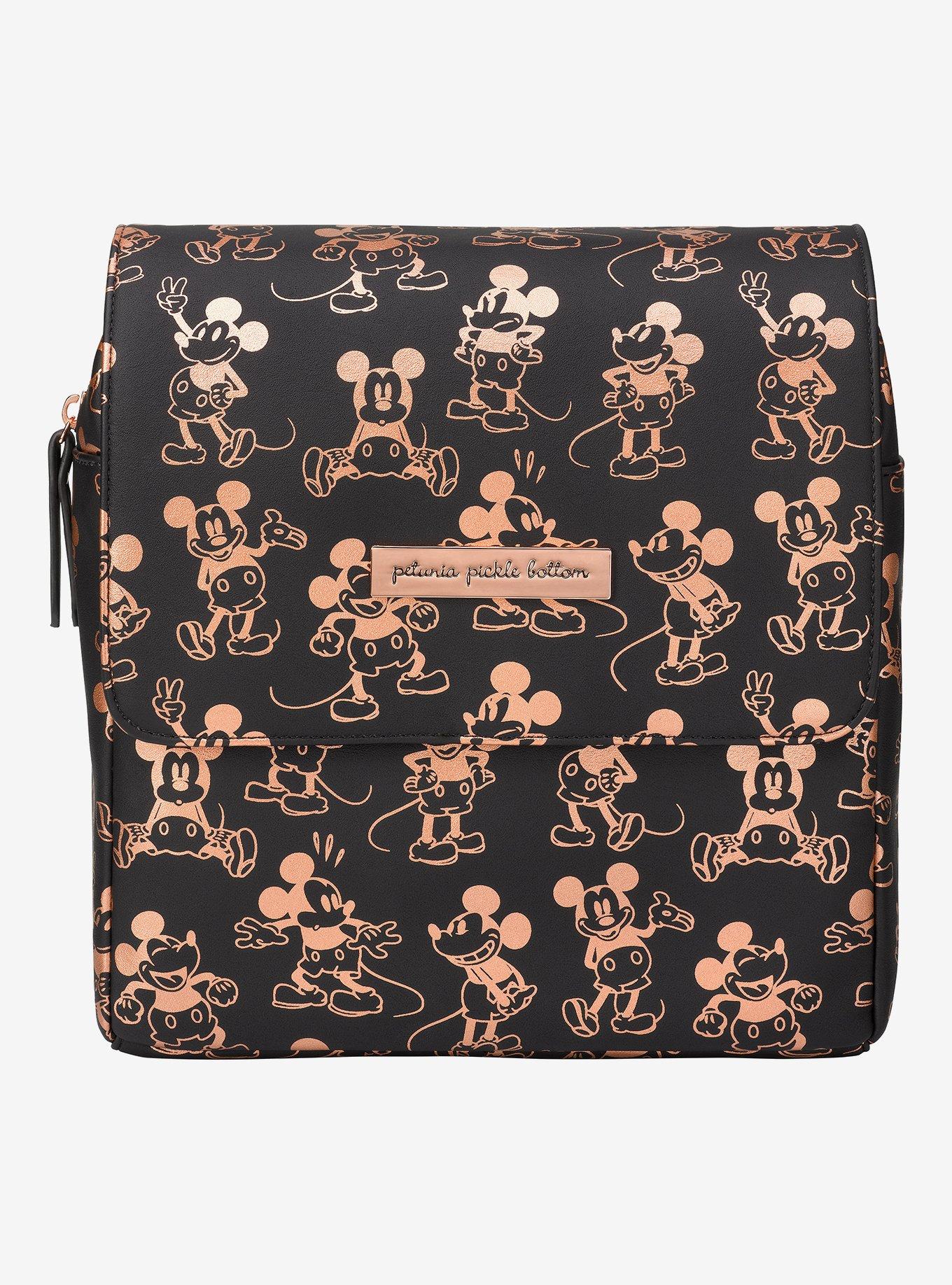 Petunia Pickle Bottom Disney Mickey Mouse Metallic Boxy Mini Backpack, , hi-res