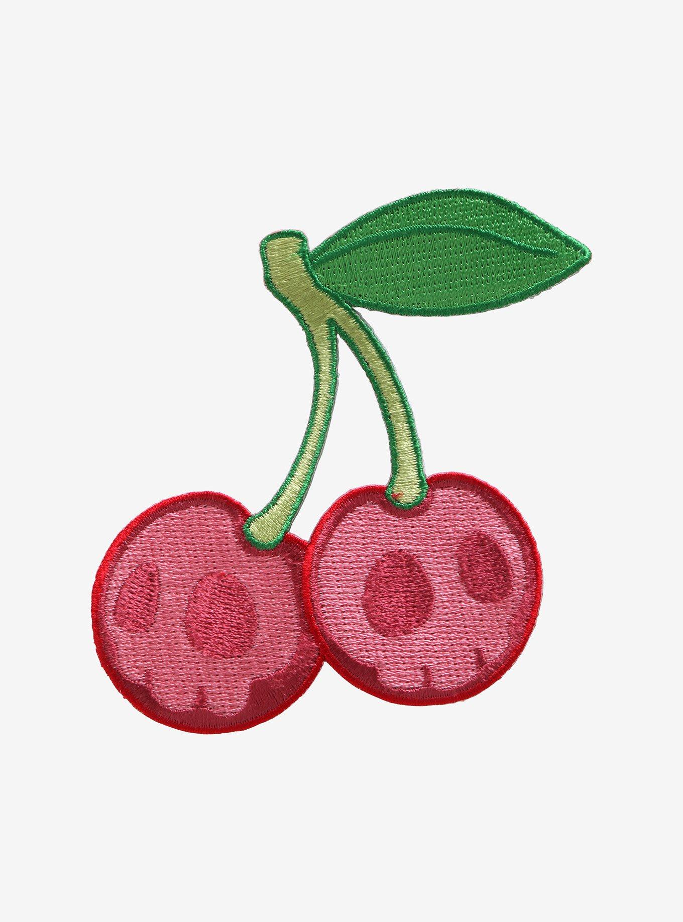 Cherry Skull Patch | Hot Topic