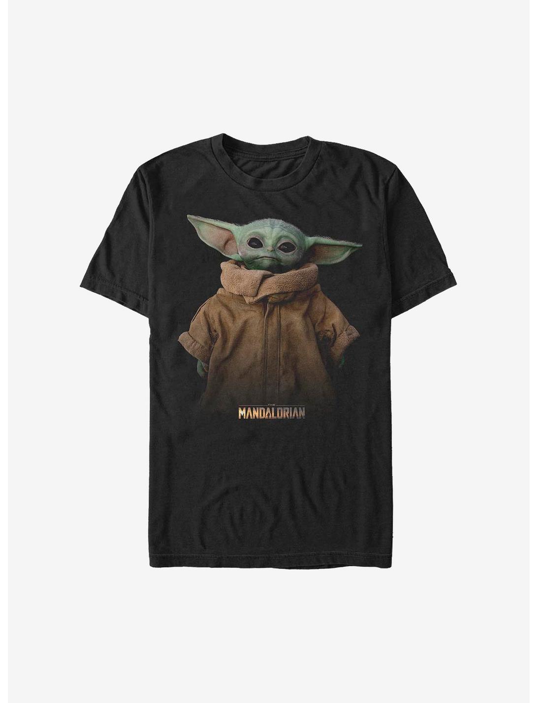Extra Soft Star Wars The Mandalorian The Child Full Size T-Shirt, BLACK, hi-res