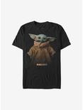 Extra Soft Star Wars The Mandalorian The Child Full Size T-Shirt, BLACK, hi-res