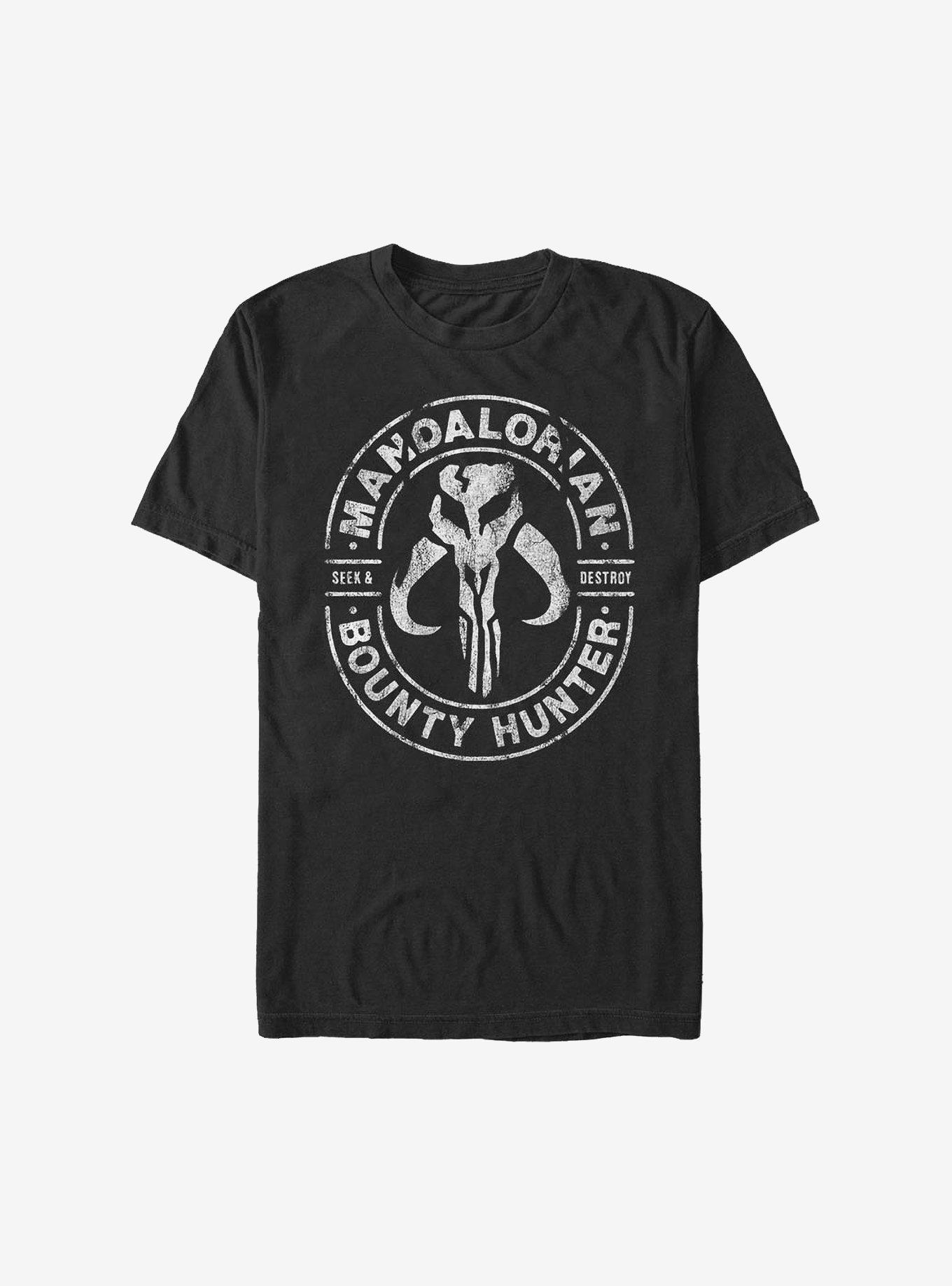 Extra Soft Star Wars The Mandalorian Gun For Hire T-Shirt, , hi-res