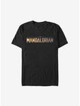 Extra Soft Star Wars The Mandalorian Logo T-Shirt, BLACK, hi-res