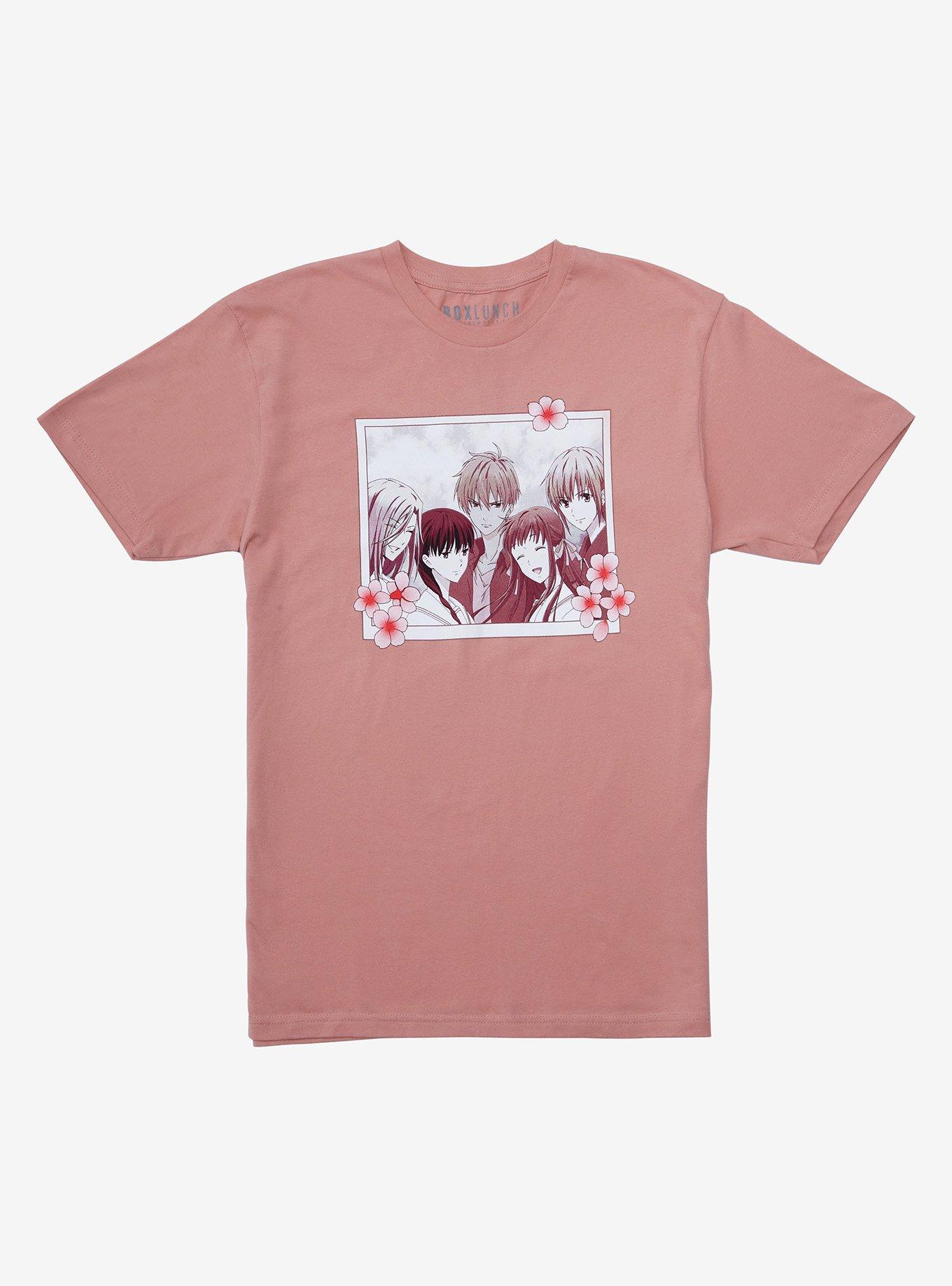 Fruits Basket Group Photo Women's T-Shirt - BoxLunch Exclusive, BLACK, hi-res