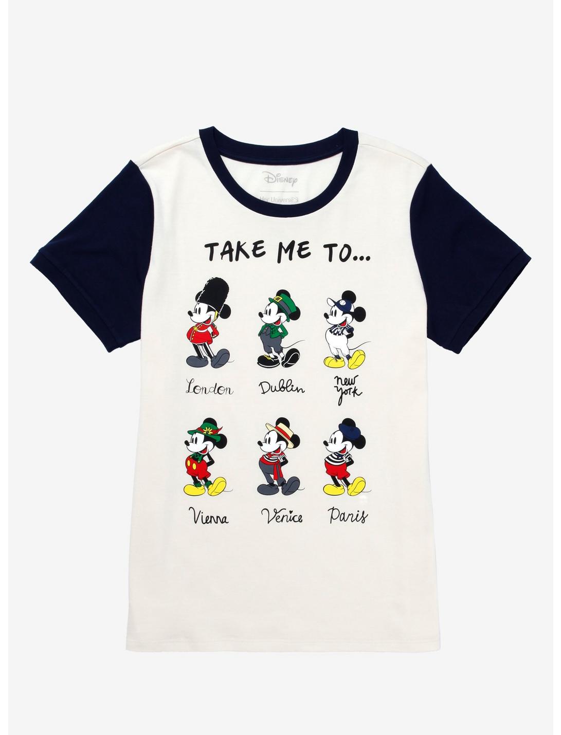 Disney Mickey Mouse Take Me To T-Shirt, WHITE, hi-res
