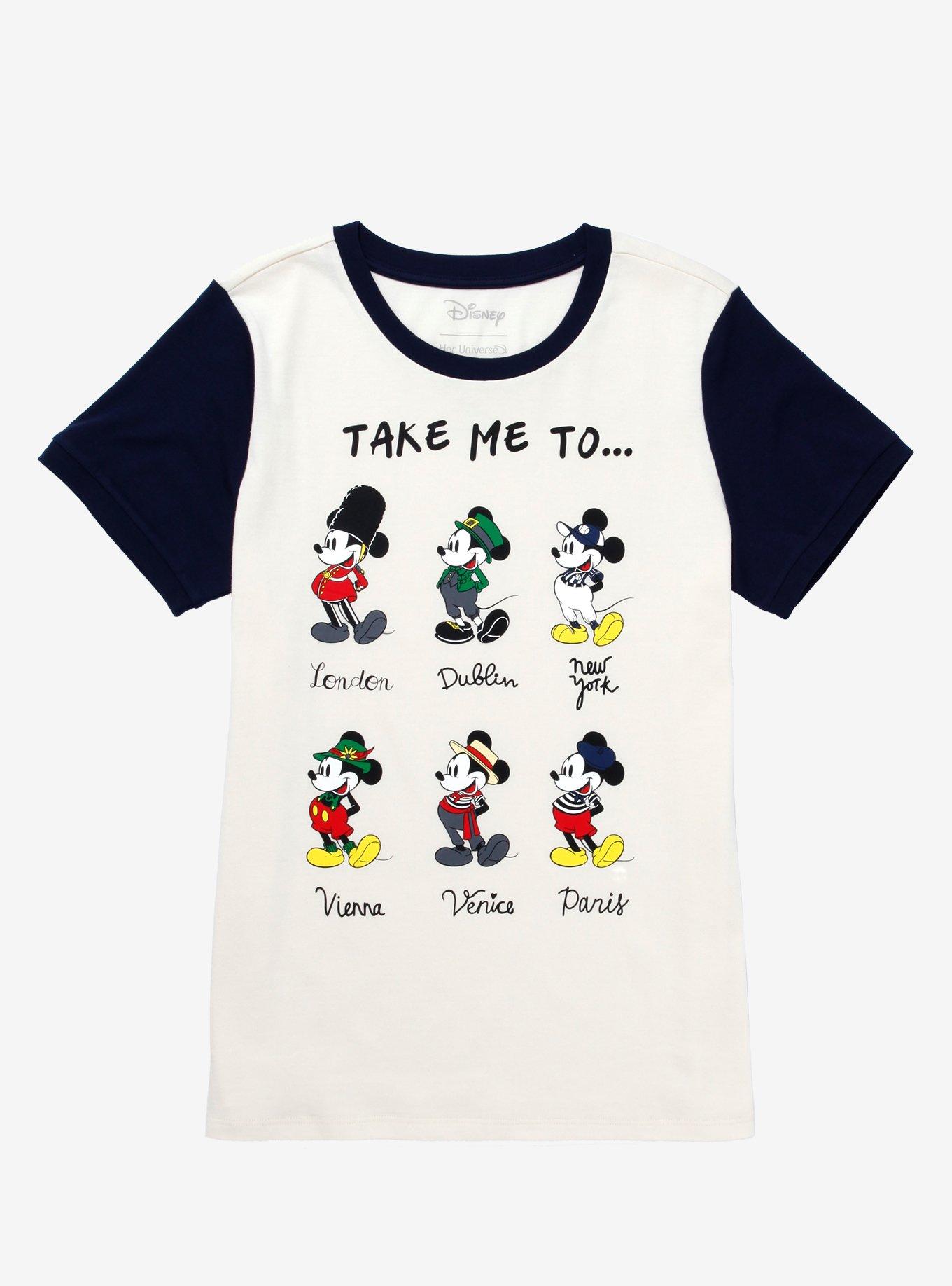 Disney Mickey Mouse Take Me To T-Shirt, WHITE, hi-res