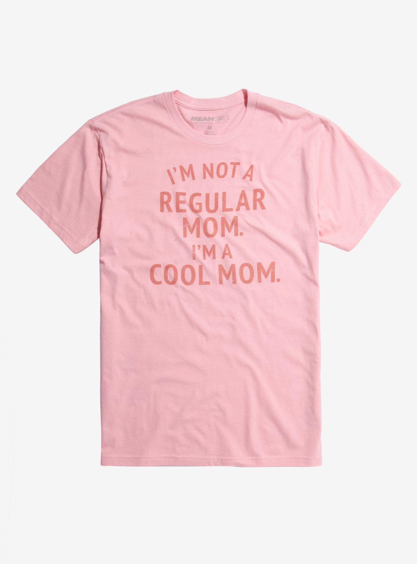 Mean Girls Cool Mom Pink Women's T-Shirt - BoxLunch Exclusive, PINK, hi-res