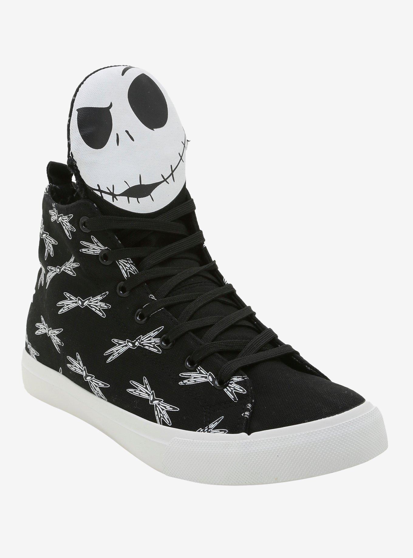 The Nightmare Before Christmas Jack Skellington Hi-Top Sneakers, MULTI, hi-res