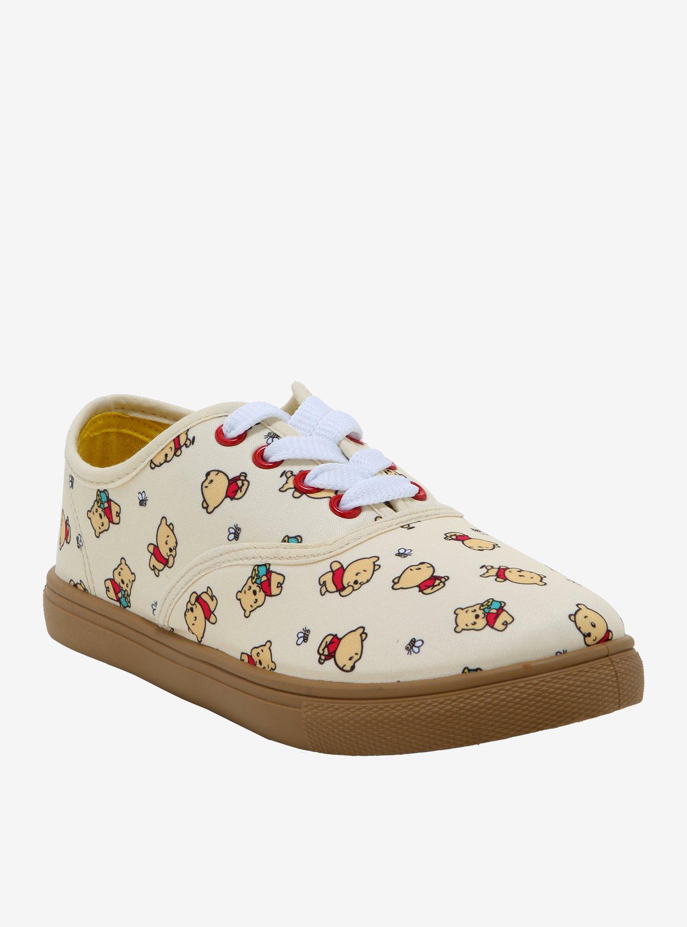 Disney Winnie The Pooh Chibi Lace-Up Sneakers, MULTI, hi-res