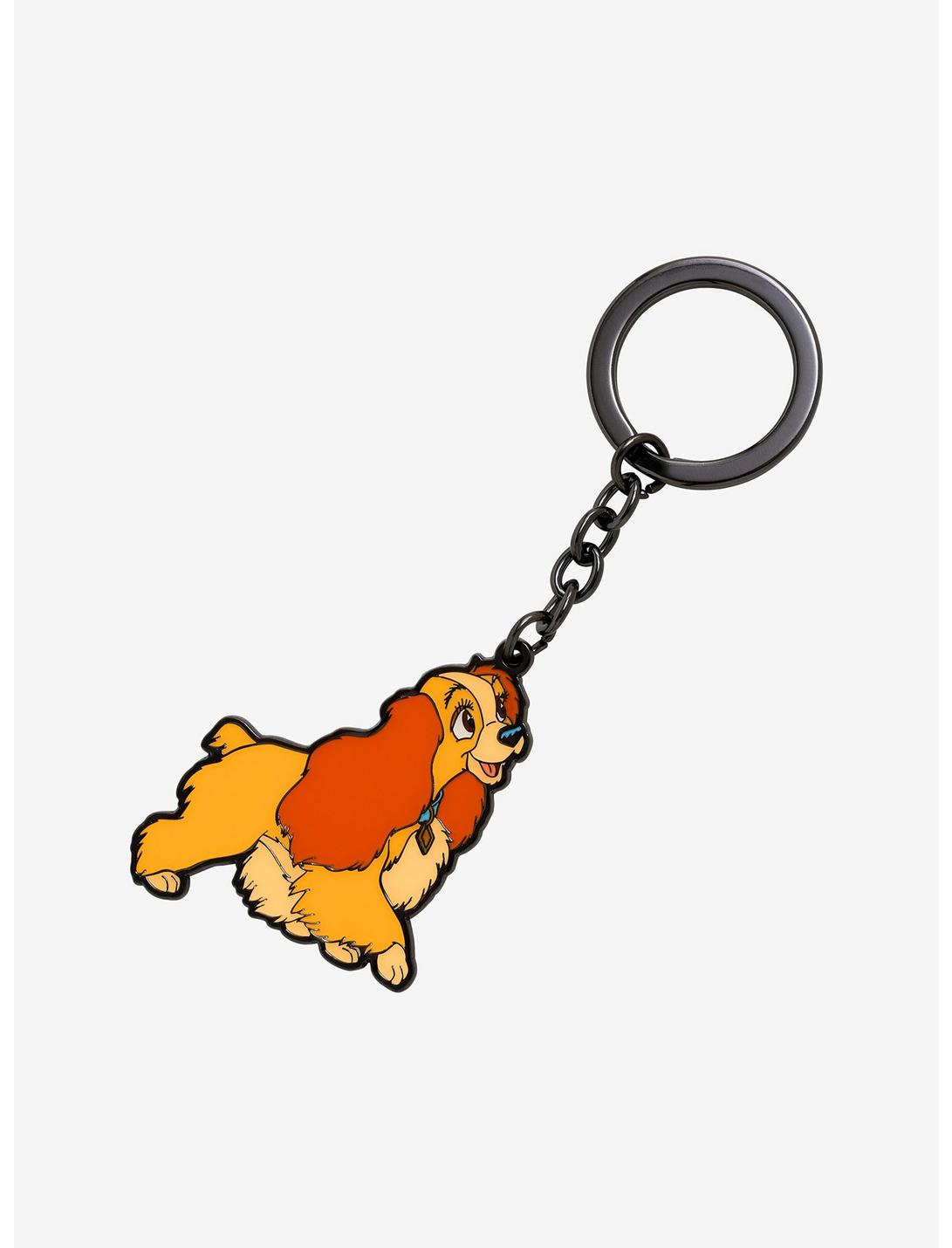 Loungefly Disney Lady And The Tramp Lady Key Chain, , hi-res