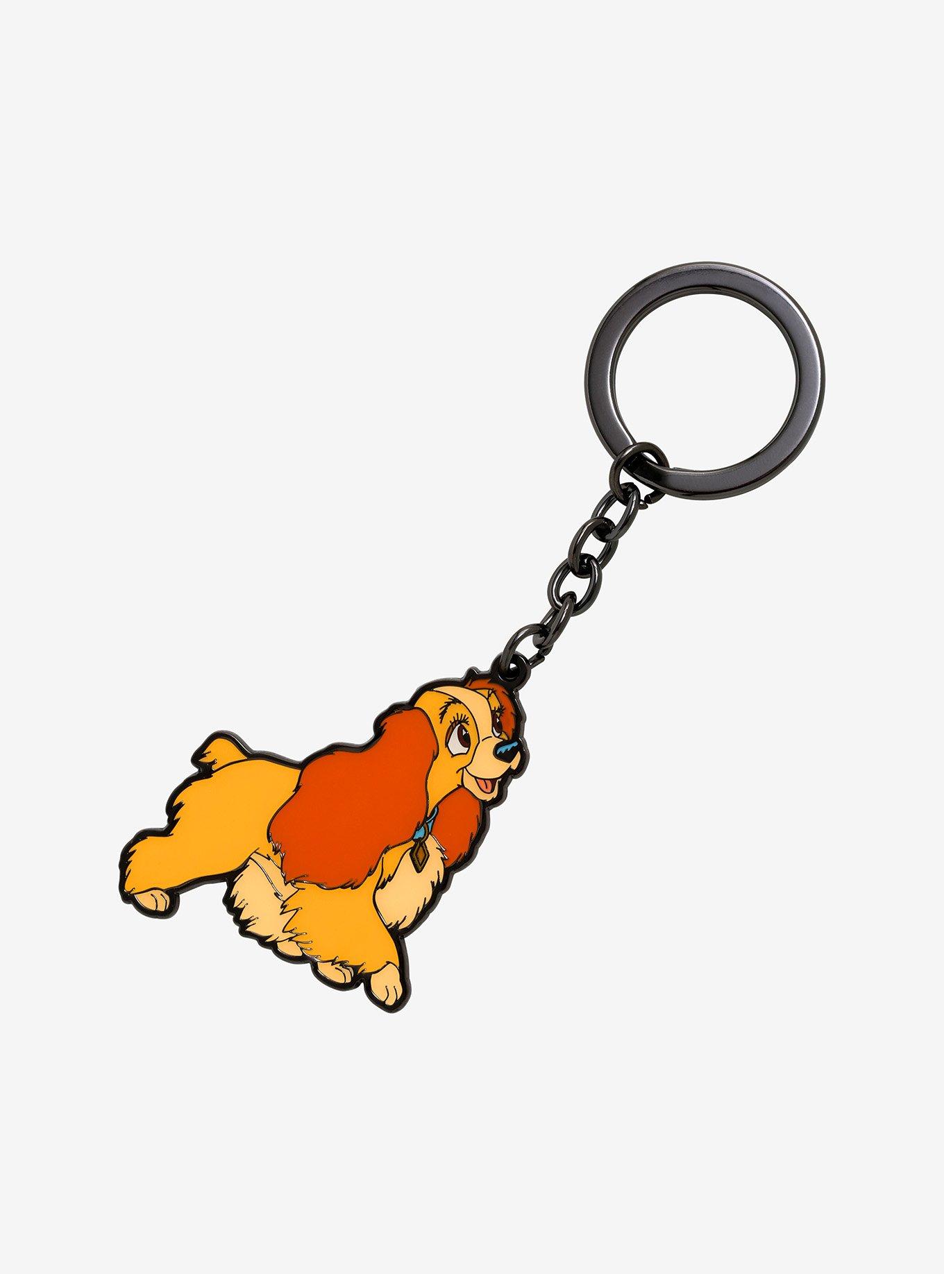 Loungefly Disney Lady And The Tramp Lady Key Chain, , hi-res