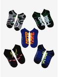 My Hero Academia All Might & Deku No-Show Socks 5 Pair, , hi-res