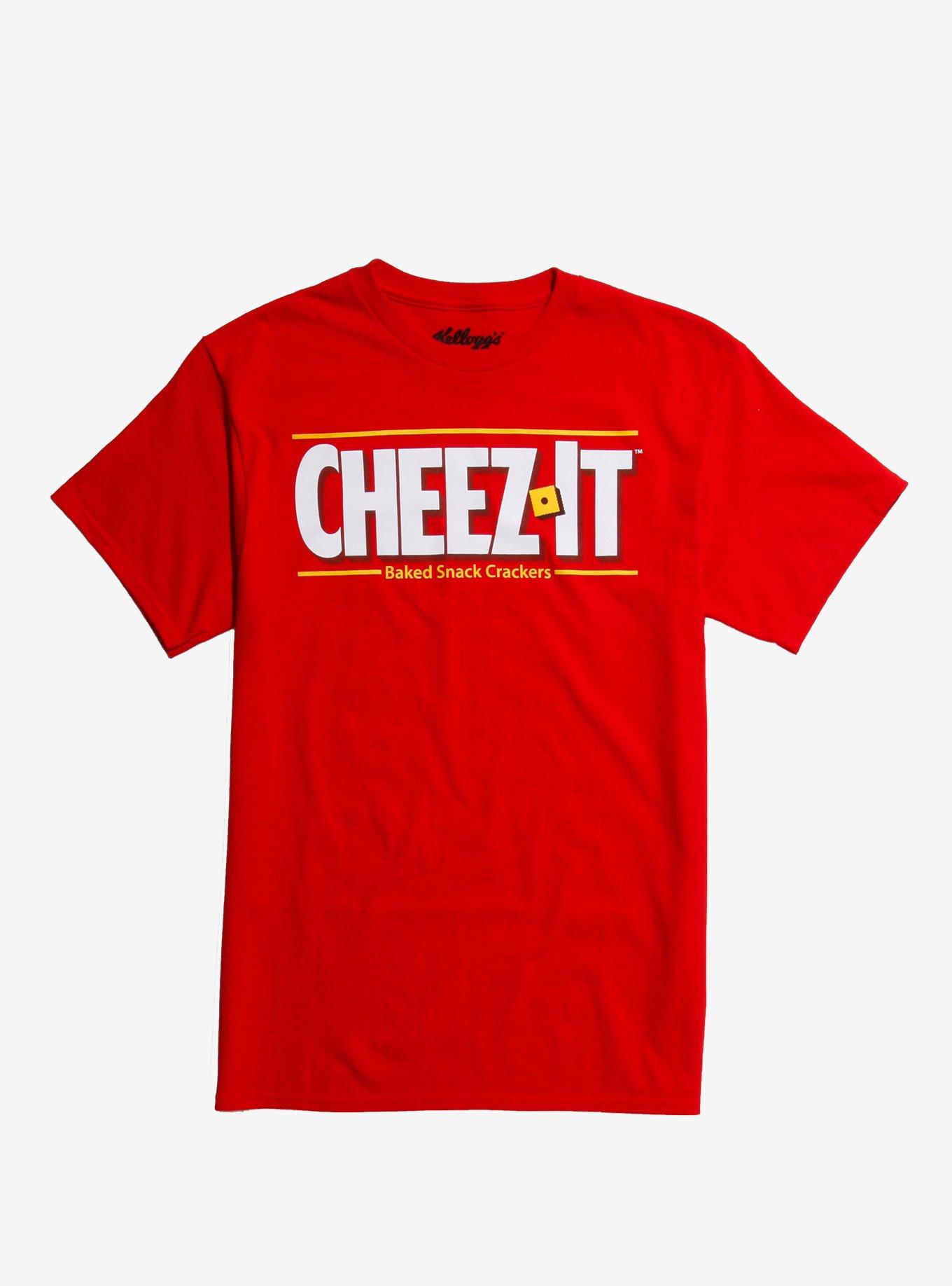 Cheez-It Logo T-Shirt, RED, hi-res