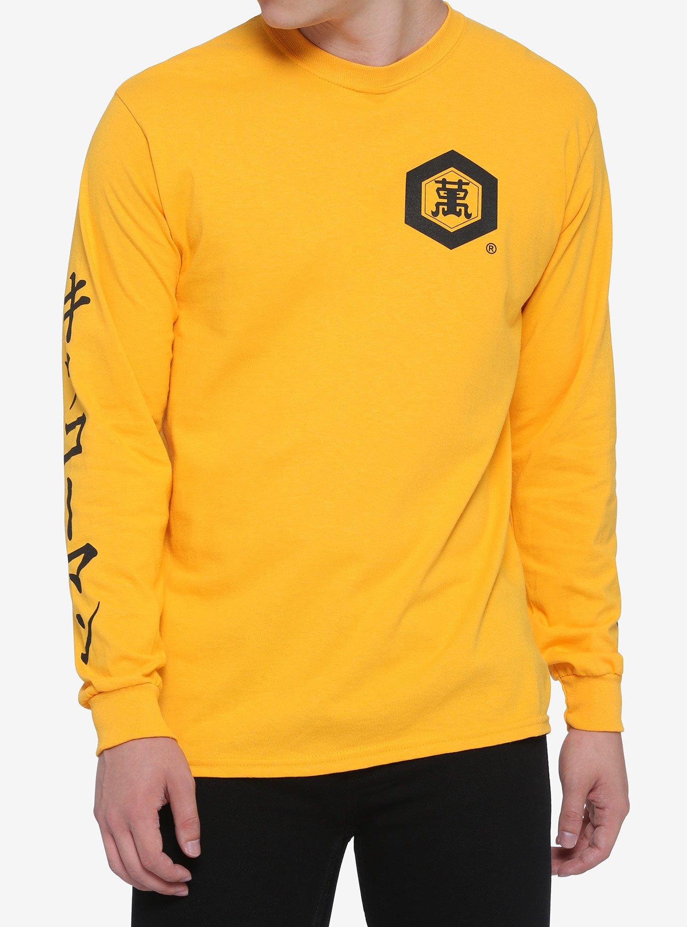 Kikkoman Soy Sauce Yellow Long-Sleeve T-Shirt, YELLOW, hi-res