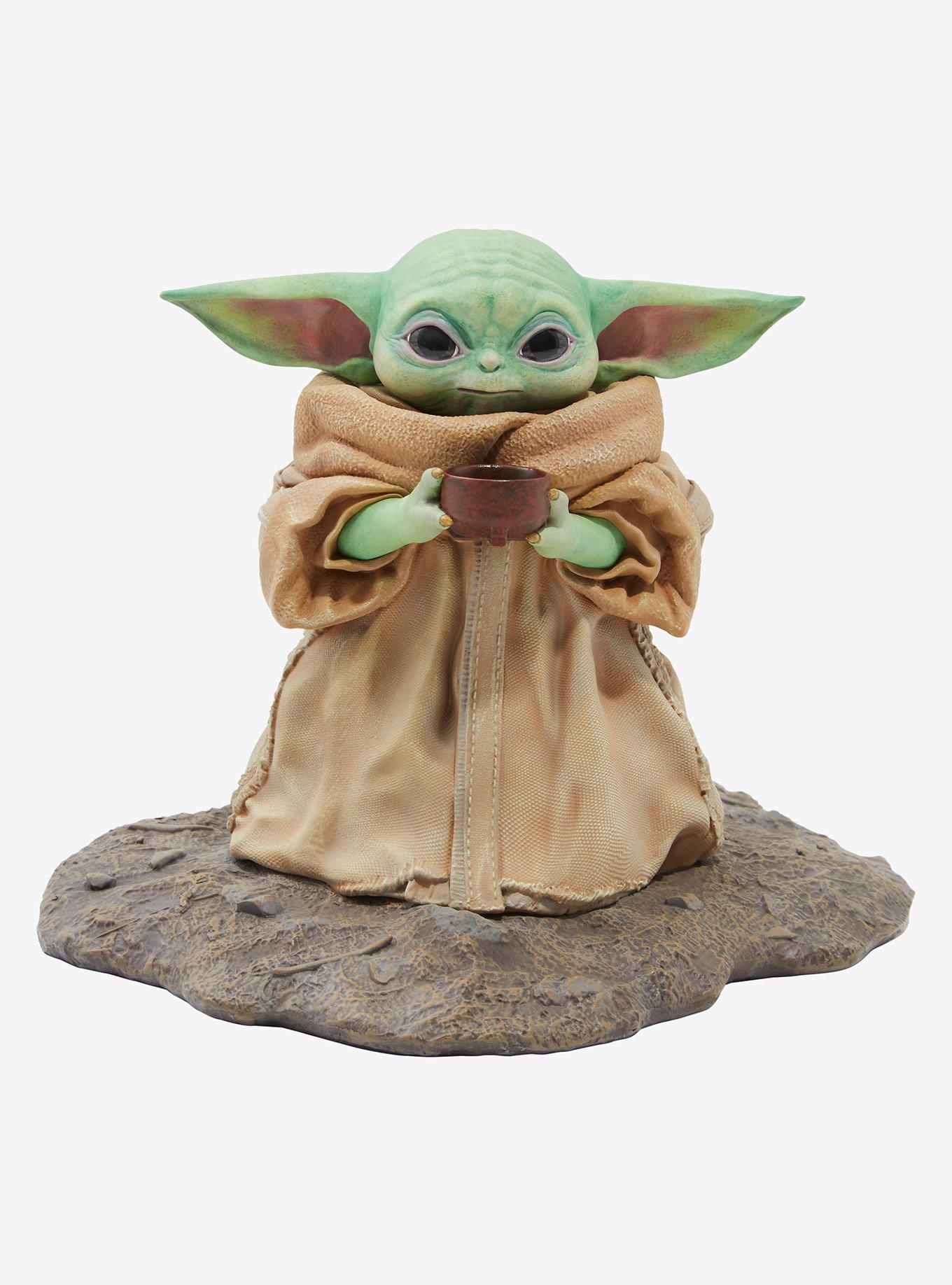 Star Wars The Mandalorian The Child with Soup Statue - First to Market Exclusive, , hi-res