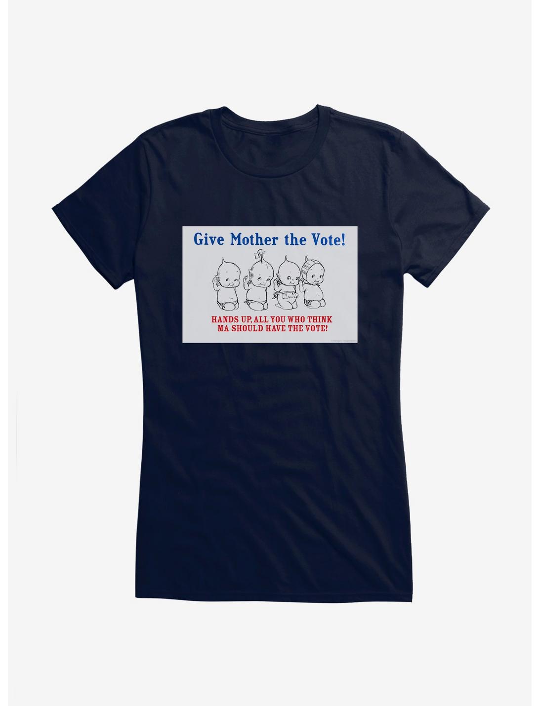 Kewpie Hands Up For Women's Votes! Girls T-Shirt, , hi-res