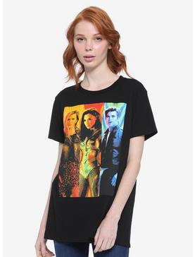 DC Comics Wonder Woman 1984 Trio Panel Boyfriend Fit Girls T-Shirt, , hi-res