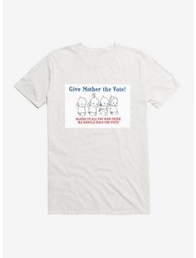 Kewpie Hands Up For Women's Votes! T-Shirt, WHITE, hi-res