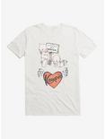 Kewpie Heart Logo T-Shirt, WHITE, hi-res