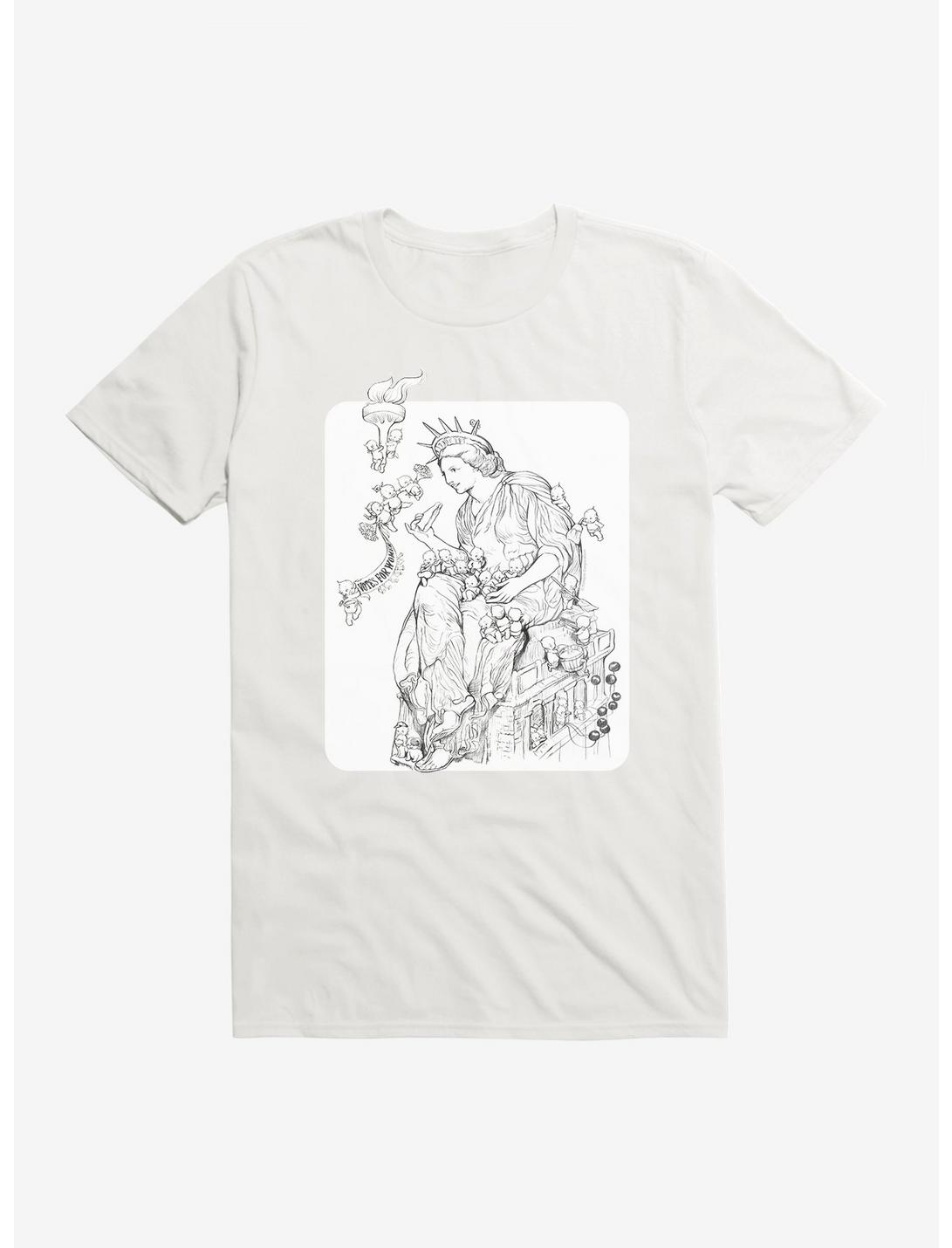 Kewpie Lady Liberty T-Shirt, , hi-res